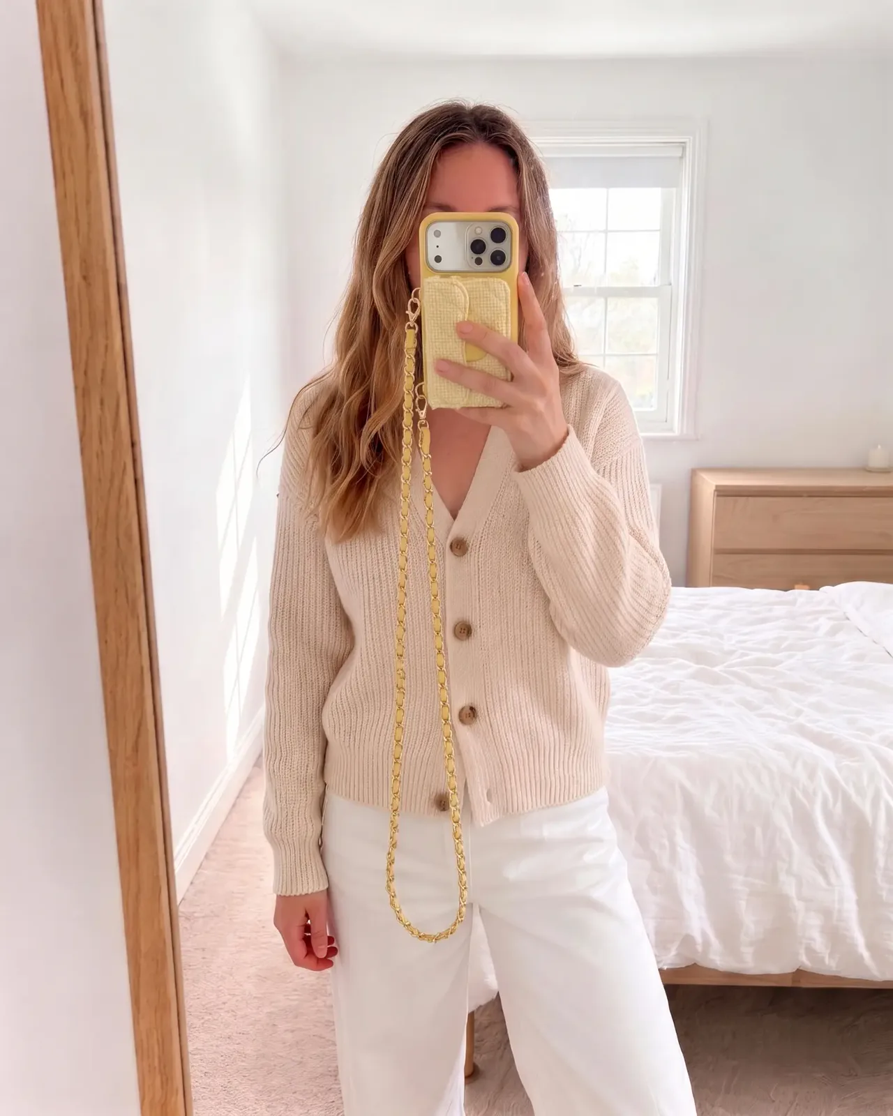 Lemon Tweed phone purse